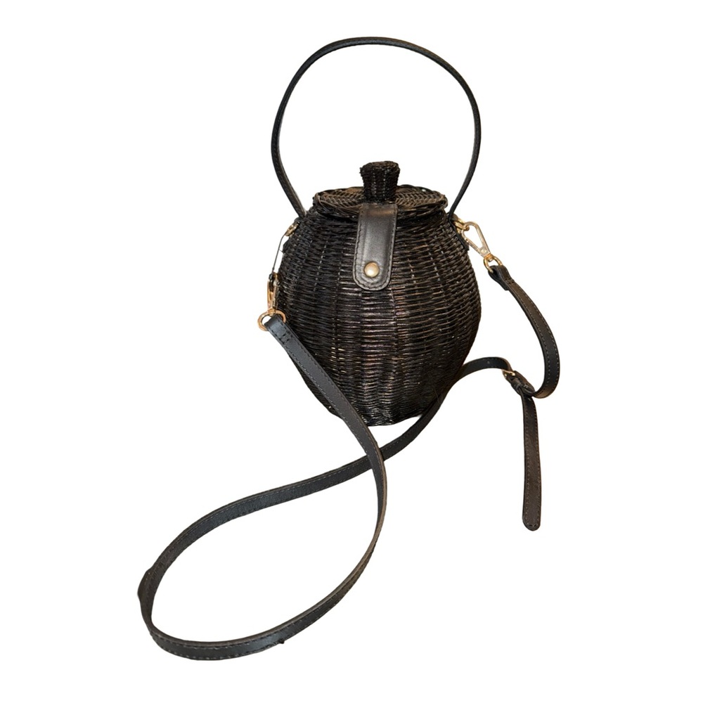 Ulla Johnson Tautou Basket Bag Black - Picture 4 of 8